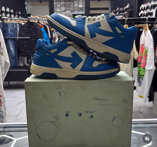 OFF-White Out Of Office Blue White USED W BOX