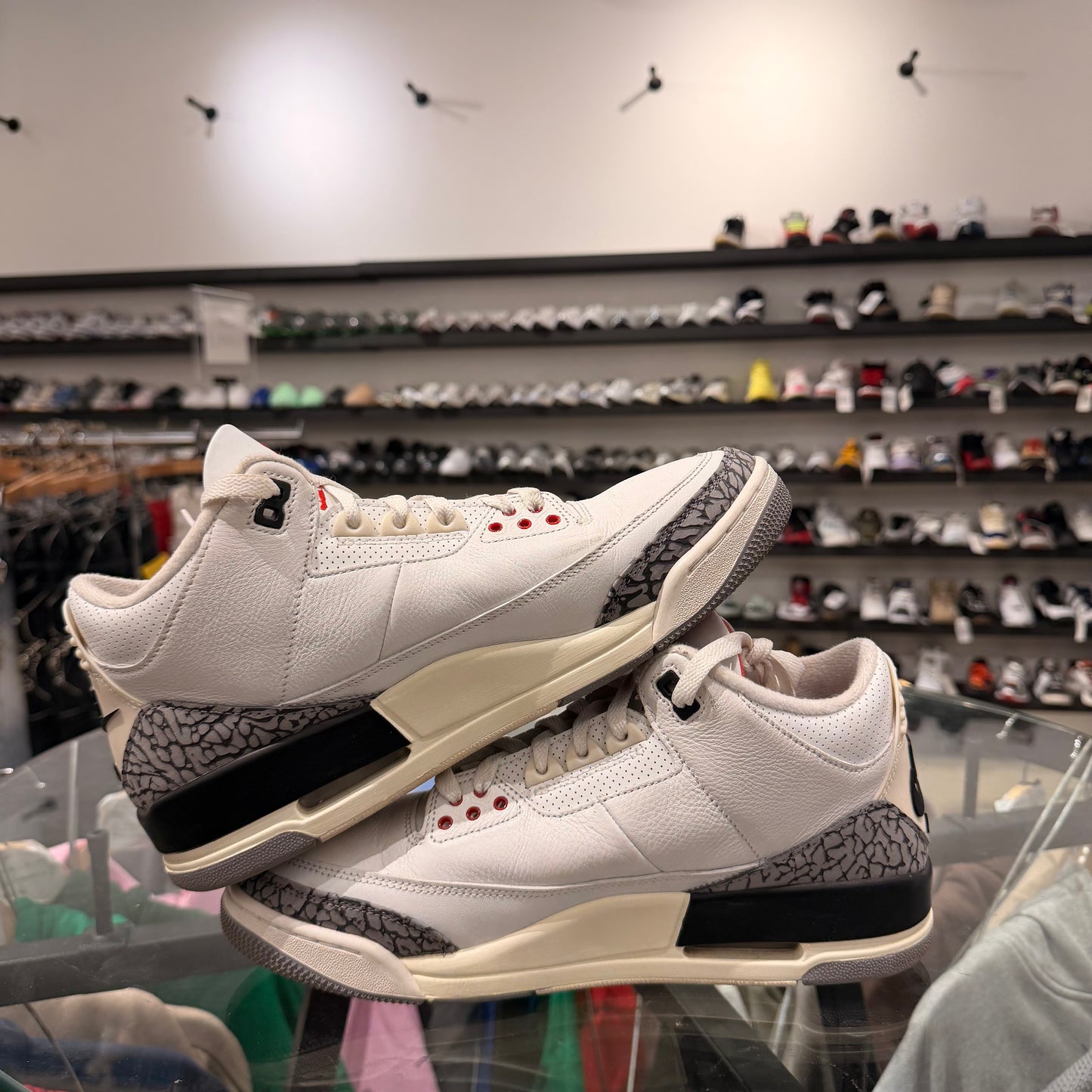 Jordan 3 White Cement Reimagined USED NO BOX