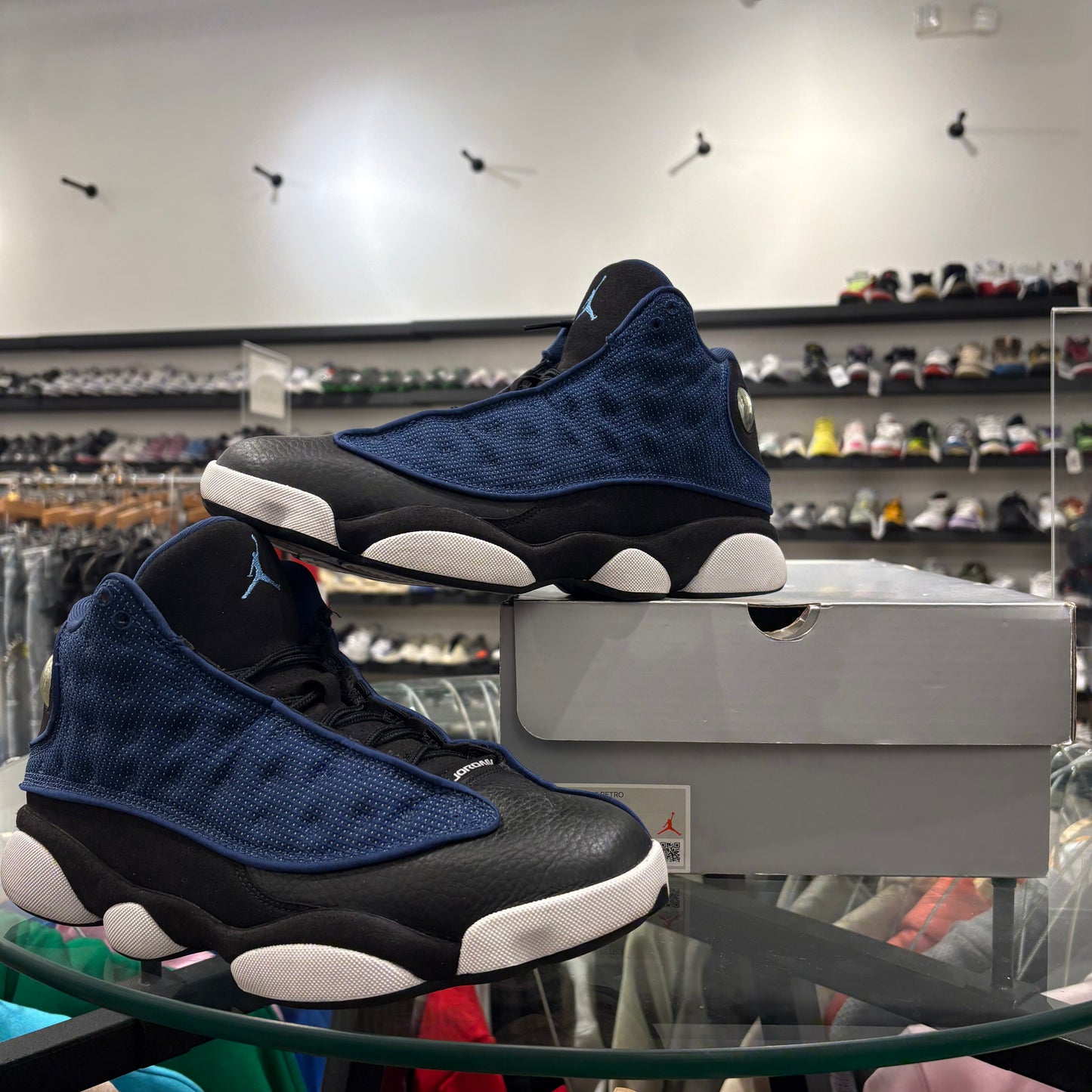 Jordan 13 Brave Blue Used With Box