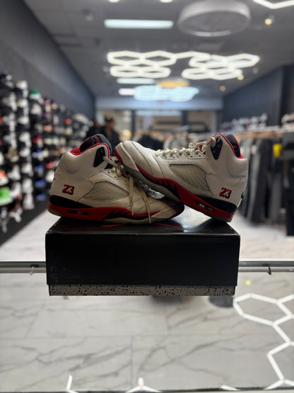 Jordan 5 ‘Fire Red’ USED W BOX