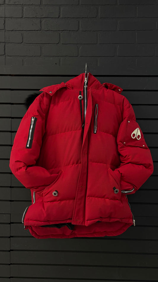 Moose knuckle Red Puffer jacket PRE-OWNED