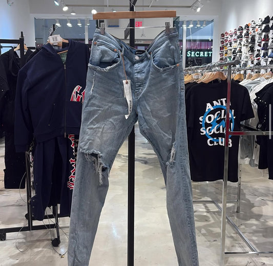 Purple Brand Pre-owned With Front & Back Tag Jeans