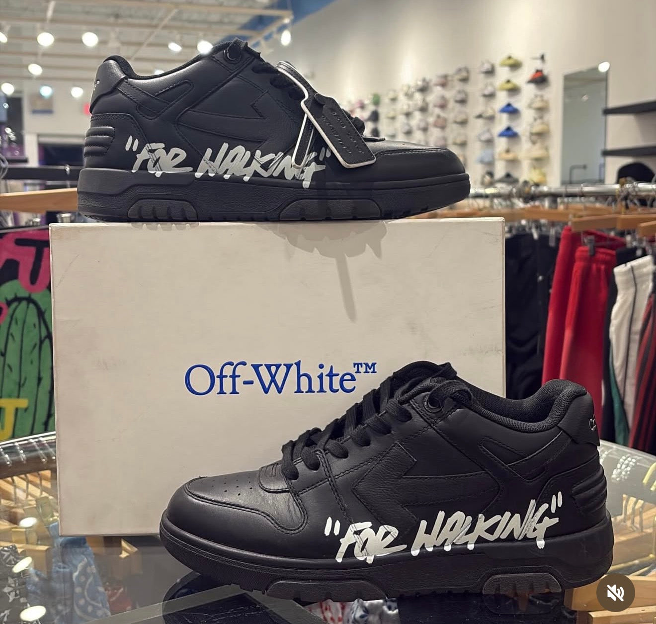 Off-White Out Of Office For Walking USED W BOX