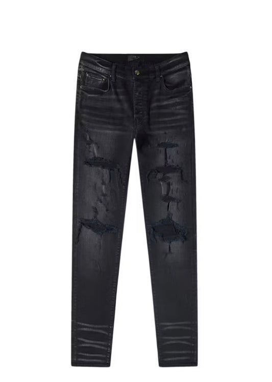Amiri Thrasher Plus Aged Black Jeans