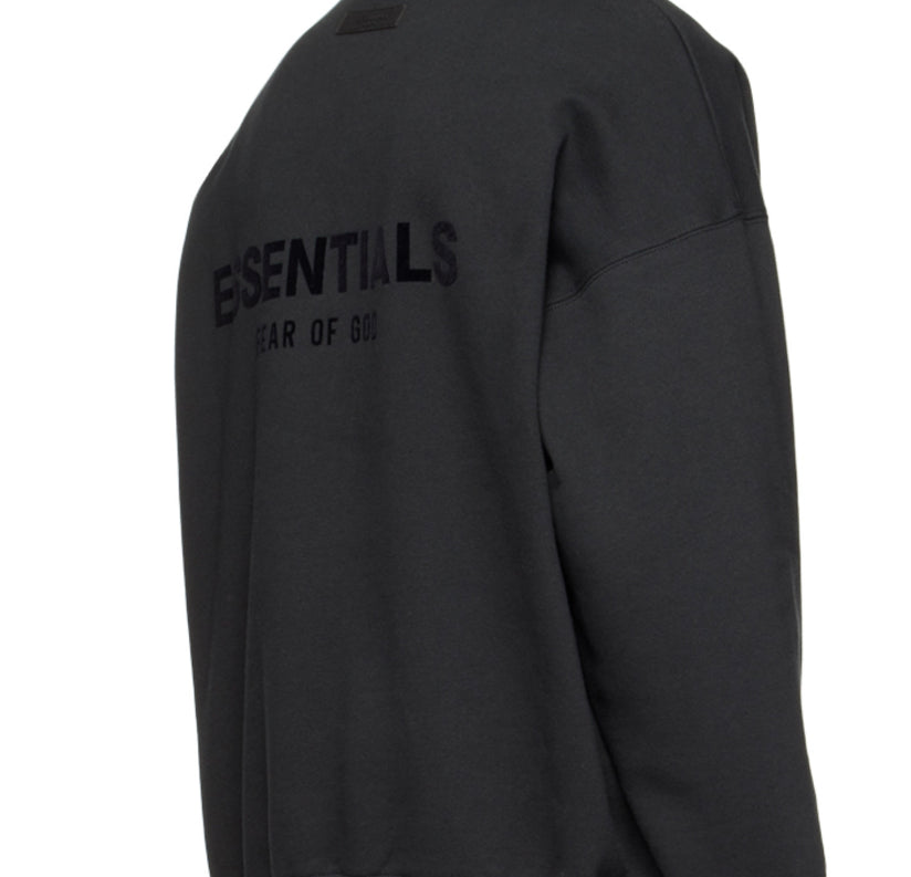 Essential Black Crewneck