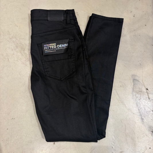 Serenede Black Wax Jean        PRE-OWNED