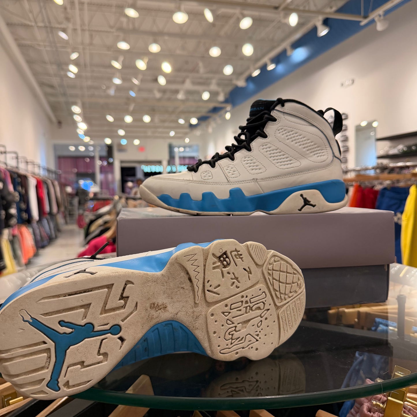 Jordan 9 Retro Powder Blue Used (W Box)