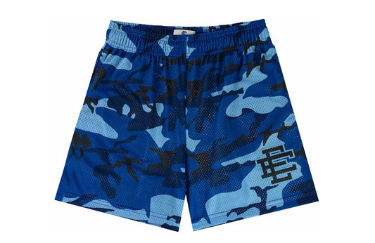 Eric Emmanuel shorts blue/black camo