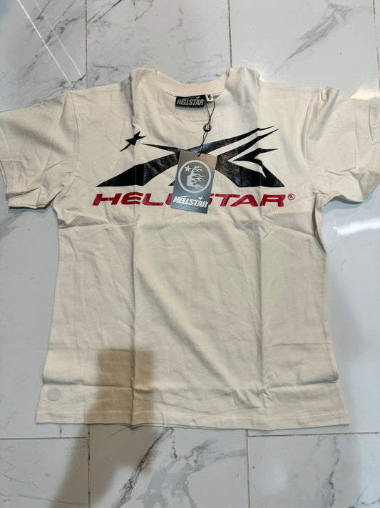 Hellstar Cream Black & Red Tee