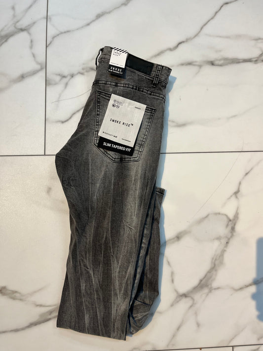 Grey Smoke rise jeans