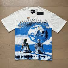 God Speed cyborg earth tee