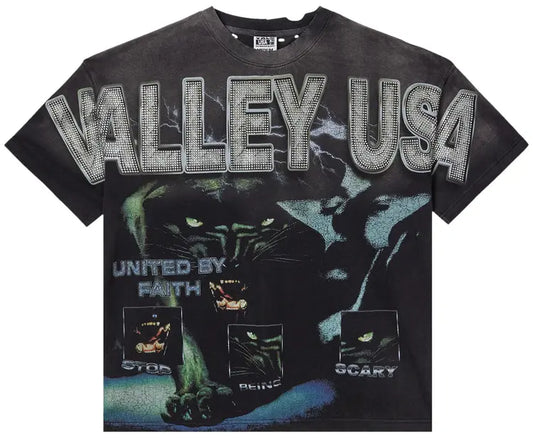 Vale forever faith bling black tee