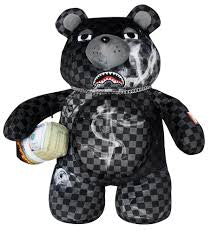Sprayground Black Baller Teddy Bear Backpack
