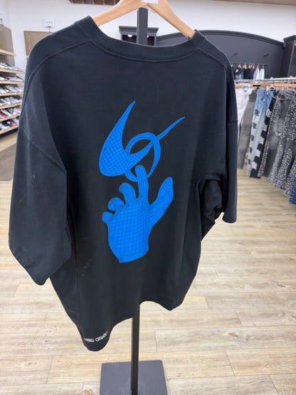 Nike X Off White Black Blue Pre-Owned Tee