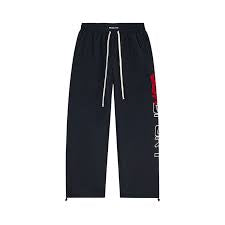 Vale Black Swish Track Pants