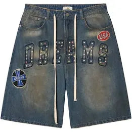 Vale Blue Sneaker Shorts