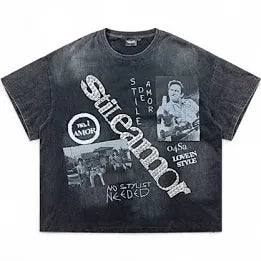Stile De Amor Galleria Grey Tee