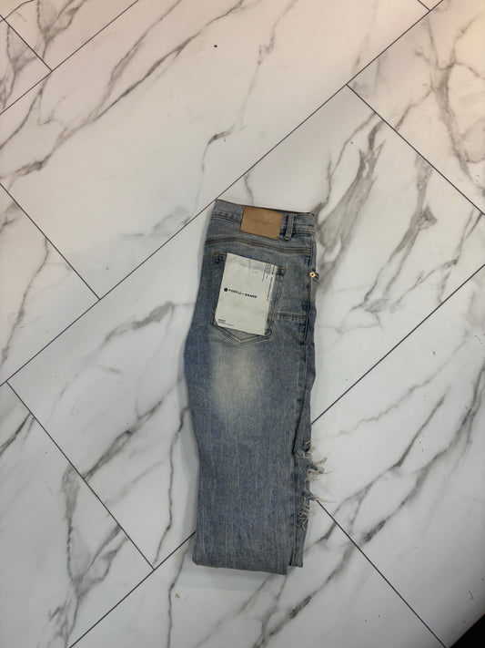 Indigo Purple Jean w back tag