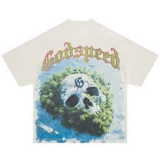 Godspeed white private island tee