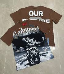 Godspeed Brown 3 Ladies Tee