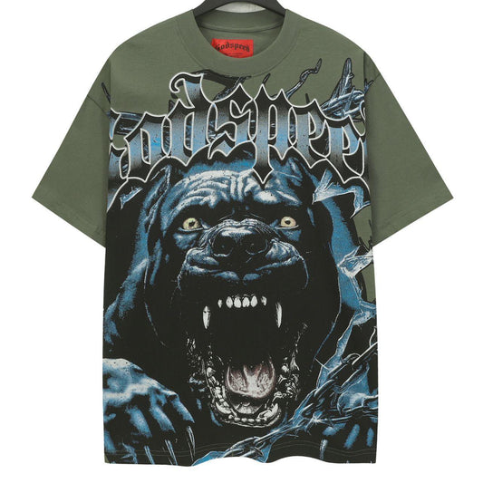 Godspeed Brown Pitbull Tee