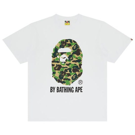 BAPE ABC Camo By Bathing 'White/Green' Tee
