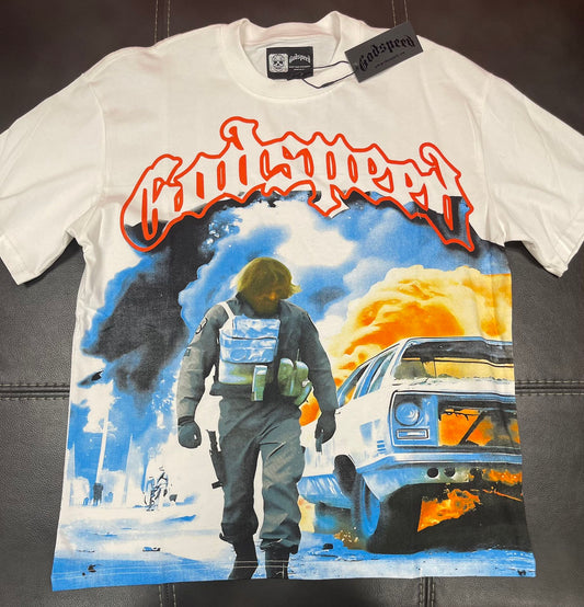 Godspeed Walking Away From Crash Tee