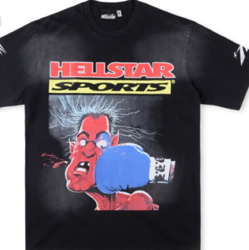 Hellstar Black Then Satan Tee