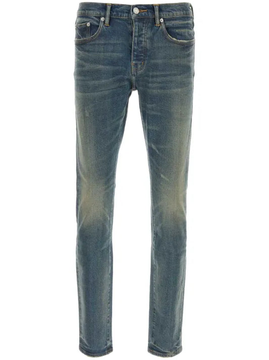 PURPLE BRAND P001 Dark Blue skinny jeans