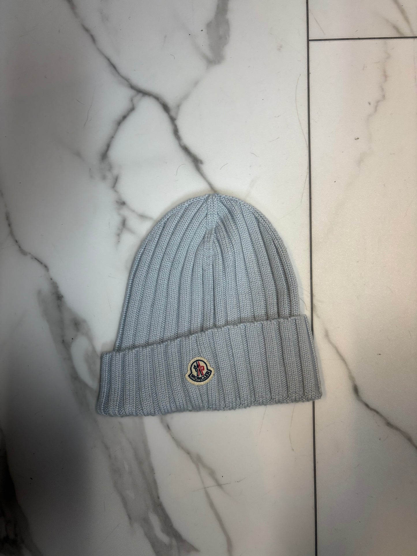 Moncler Light Blue beanie