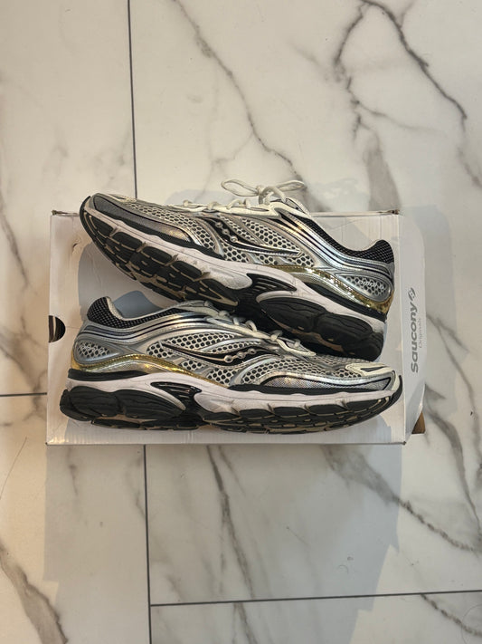 Saucony Silver Gold w box