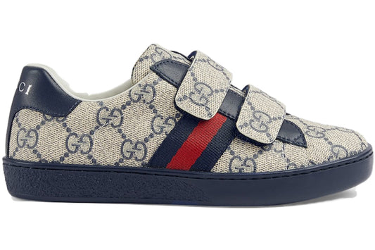 Gucci Ace Strap Sneaker
Blue Grey (Kids)