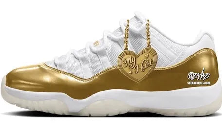 Jordan 11 Low Mother Day Gold (W)