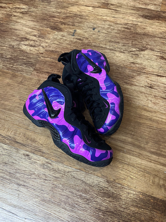 Foamposite pro purple camo pre-owned