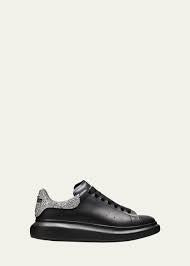 Alexander McQueen ‘Black Leather’ USED W BOX