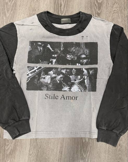 Stile de amor White bio color long sleeve