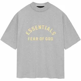 Essentials Heather Grey Heavy Tee