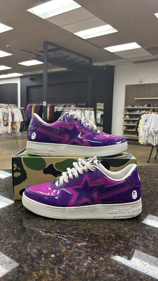 Bapesta Patent Leather Used
