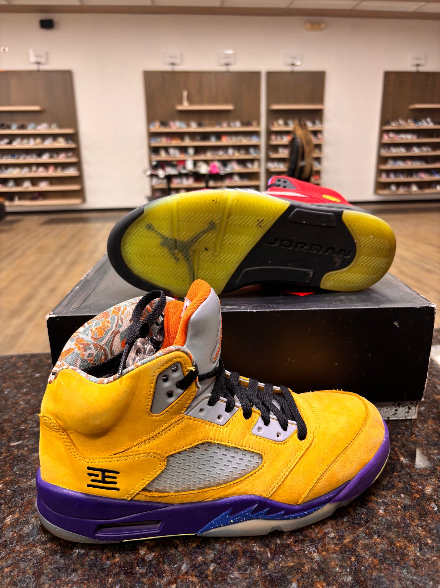 Jordan 5 What The Used No Box