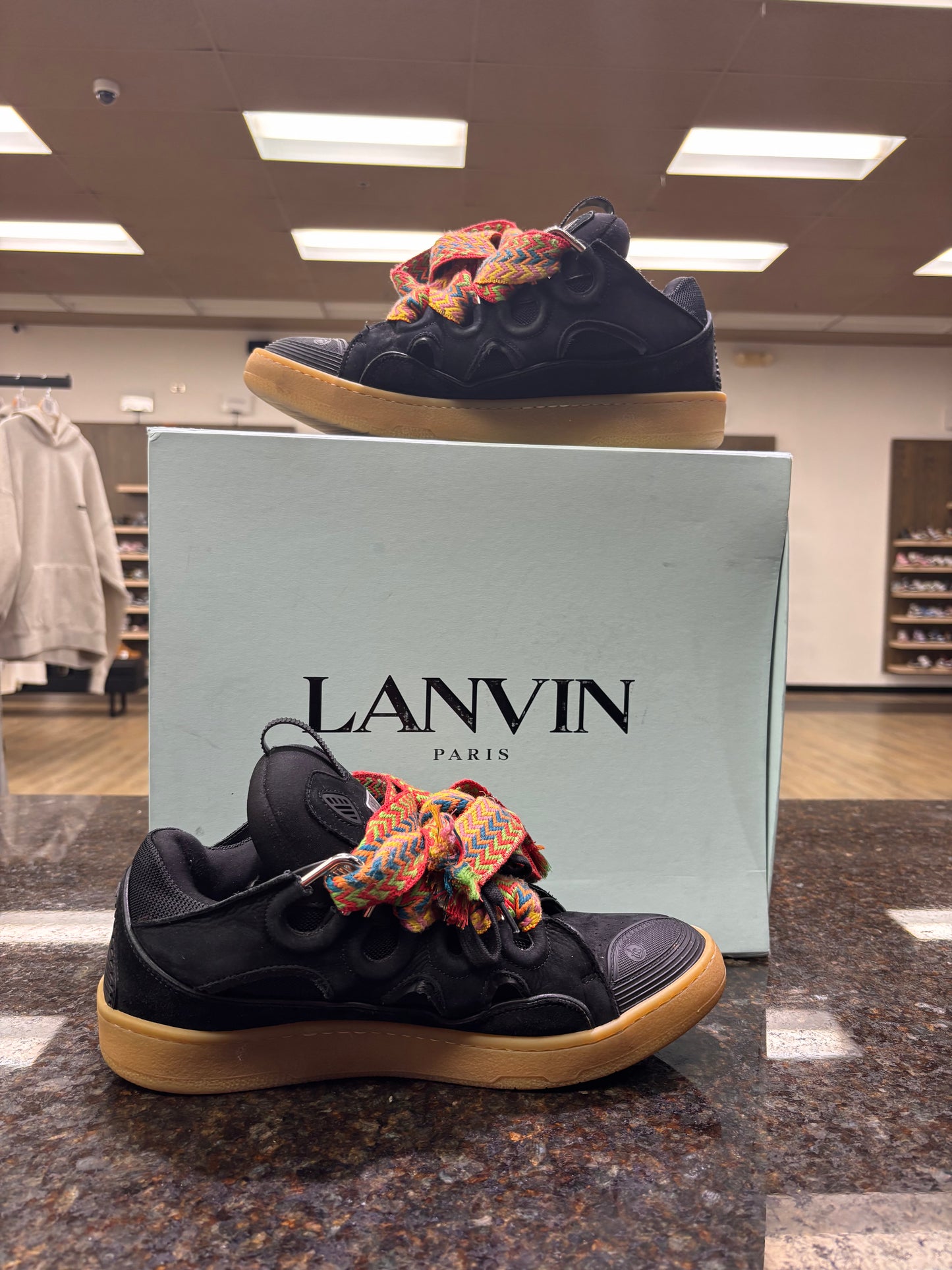 used lanvin with box and dust bag
