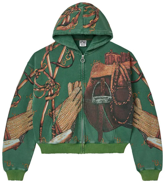 Vale Green Heritage Zip Up Hoodie