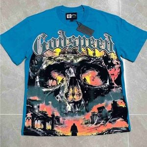 Godspeed Lone Survivor Teal Tee