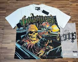 Godspeed Drive By Shooter White Tee