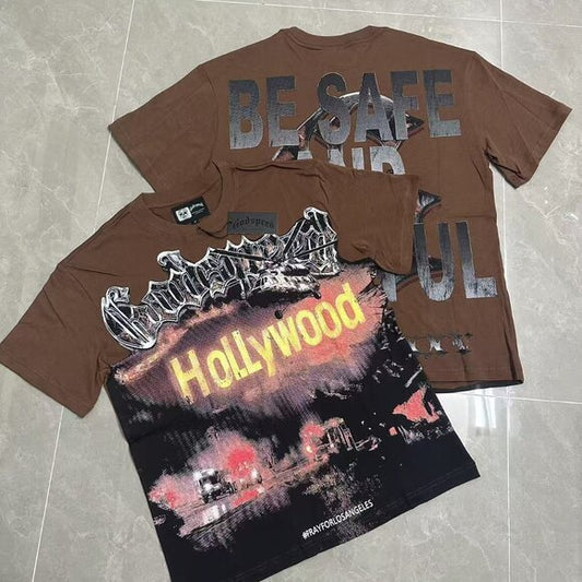 Godspeed Hollywood Fire Brown Tee