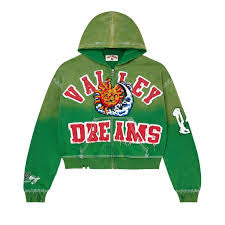 Vale Green Sunny Zip-Up Hoodie