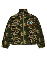 Vale Camo Lenny Fleece Zip-Up