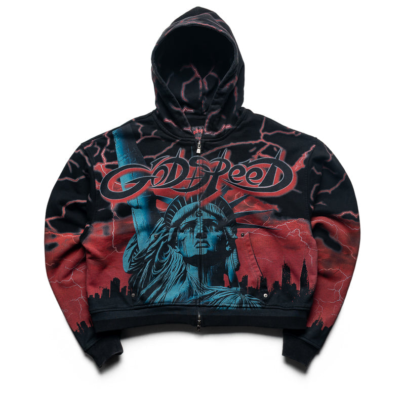 GODSPEED NEW YORK VOLTAGE ZIP HOODIE