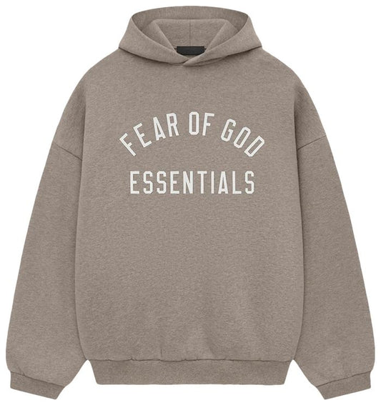 Fear of God Essentials Fleece Hoodie 'Heather Grey'
