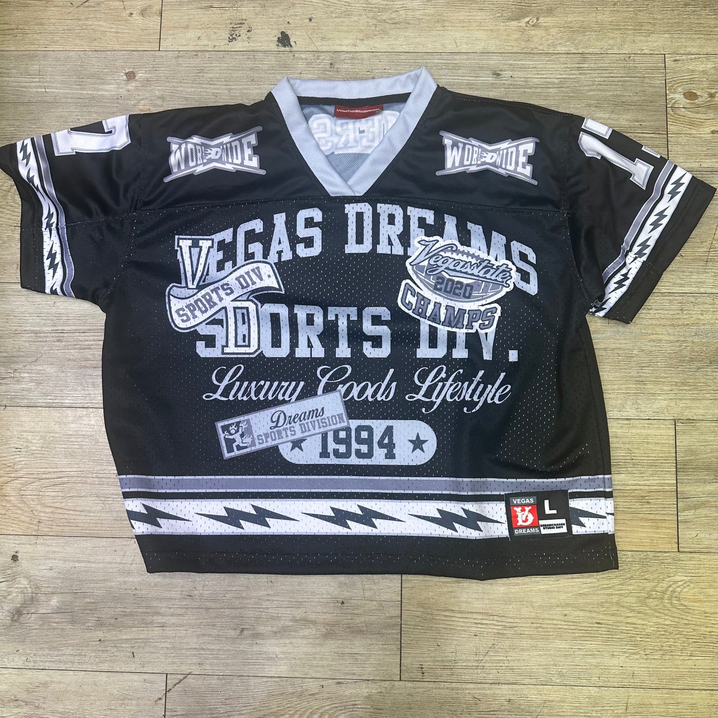 Vegas jersey black