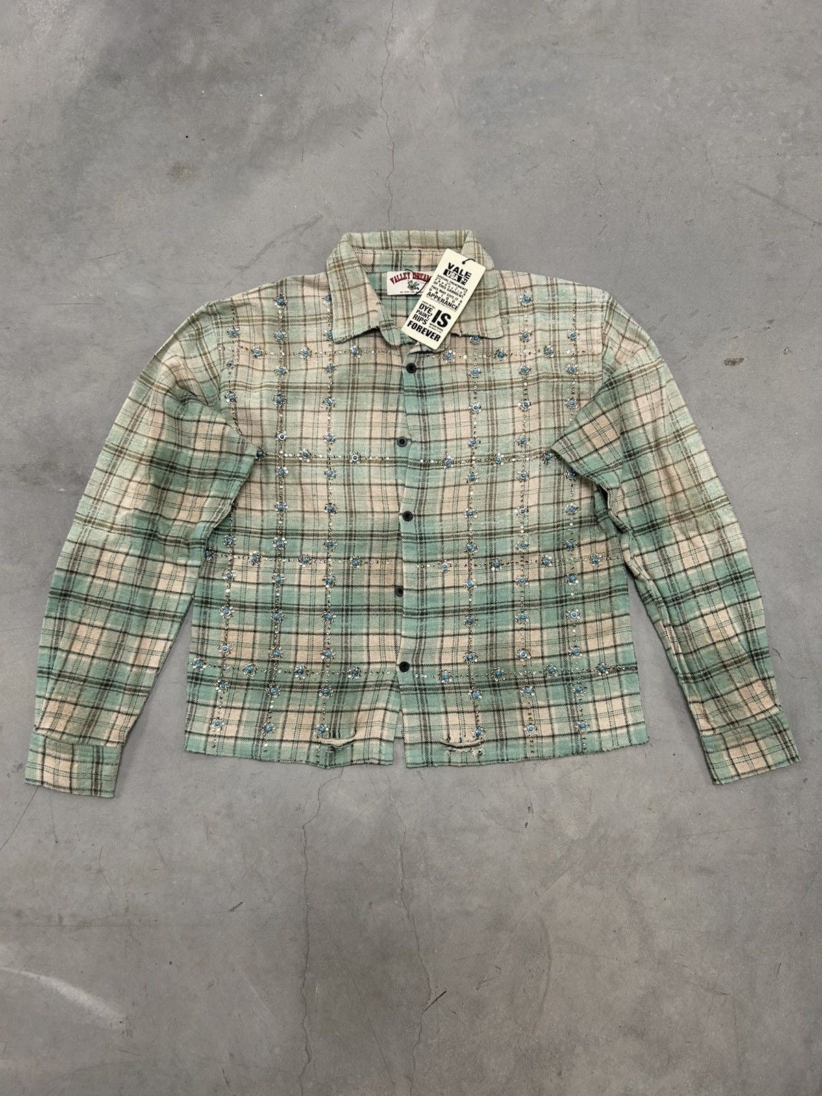 Valley Turquoise Flannel